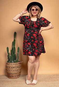 Picture of DRESS WITH LACE DETAIL